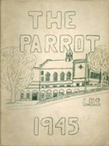 Lebanon High School 1945 yearbook cover photo