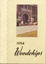 Woodstown High School 1954 yearbook cover photo