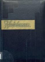 Burlington City High School 1950 yearbook cover photo