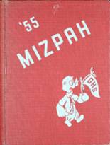 Mt. Gilead High School 1955 yearbook cover photo