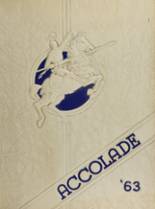 St. Francis High School 1963 yearbook cover photo