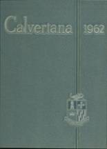 Calvert High School 1962 yearbook cover photo