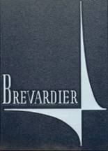 Brevard High School 1962 yearbook cover photo