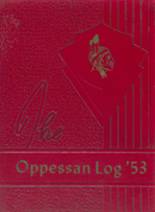 1953 Oldtown High School Yearbook from Oldtown, Maryland cover image