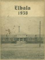 Elba High School 1958 yearbook cover photo