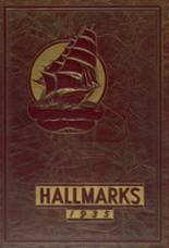 Hall High School 1935 yearbook cover photo