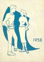 Morgan Park High School 1958 yearbook cover photo