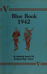 Karlstad High School 1942 yearbook cover photo