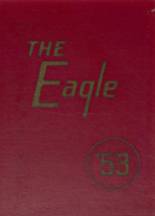 Eagle Bend High School 1953 yearbook cover photo