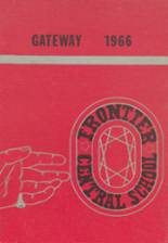 Frontier High School 1966 yearbook cover photo