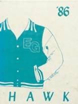 1986 East Greene High School Yearbook from Grand junction, Iowa cover image