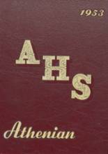 Athens Area High School 1953 yearbook cover photo