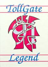 Toll Gate High School 1991 yearbook cover photo