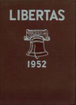 Liberty High School 1952 yearbook cover photo