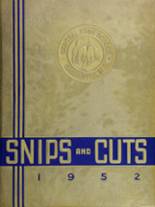 1952 Central High School Yearbook from Charlotte, North Carolina cover image