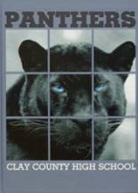 Clay County High School 2012 yearbook cover photo