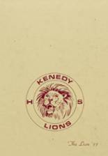 Kenedy High School 1977 yearbook cover photo