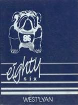 Westerly/Ward High School 1986 yearbook cover photo