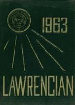 Lawrence Academy 1963 yearbook cover photo