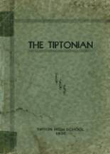 Tipton High School 1935 yearbook cover photo