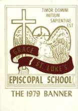 Grace-St. Luke's Episcopal High School 1979 yearbook cover photo