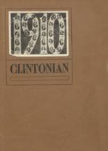 Clinton High School 1910 yearbook cover photo