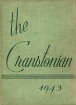 Cranston High School West 1943 yearbook cover photo