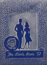 Gravette High School 1957 yearbook cover photo