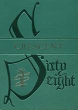 Crescent High School 1968 yearbook cover photo