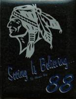 West Caldwell High School 1988 yearbook cover photo