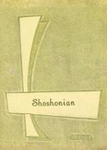 Shoshone High School 1958 yearbook cover photo