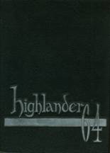 1964 Highland Park High School Yearbook from Dallas, Texas cover image