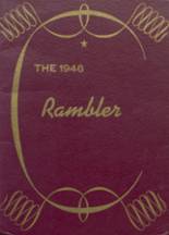 Laurel High School 1946 yearbook cover photo