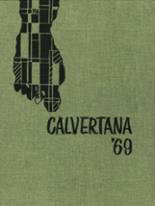 Calvert High School 1969 yearbook cover photo