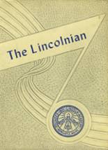 Lincoln Academy 1953 yearbook cover photo
