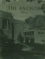 Johnsville High School 1953 yearbook cover photo