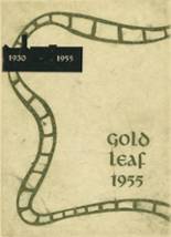 1955 Coloma High School Yearbook from Coloma, Michigan cover image