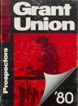 1980 Grant Union High School Yearbook from John day, Oregon cover image