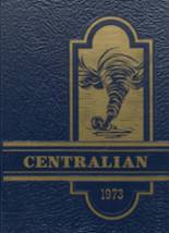 Central Dallas High School 1973 yearbook cover photo
