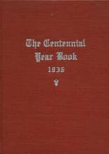 Centennial High School 1936 yearbook cover photo