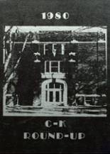 Cody-Kilgore High School 1980 yearbook cover photo