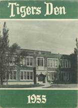 Mobridge High School 1955 yearbook cover photo