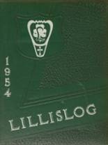 Bishop Lillis High School 1954 yearbook cover photo