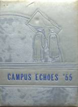 Cameron High School 1955 yearbook cover photo