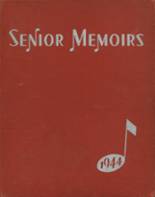 Port Jervis High School 1944 yearbook cover photo