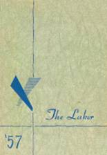 Lake Crystal High School 1957 yearbook cover photo