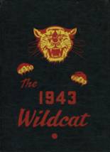 New London High School 1943 yearbook cover photo