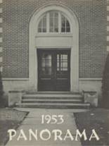 Friendship High School 1953 yearbook cover photo