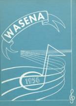 Watervliet High School 1956 yearbook cover photo