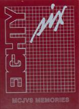 1986 Montgomery County Joint Vocational School Yearbook from Clayton, Ohio cover image